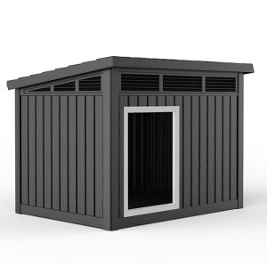 MooxvMoo Outdoor Indoor Dog House - 1 of 4