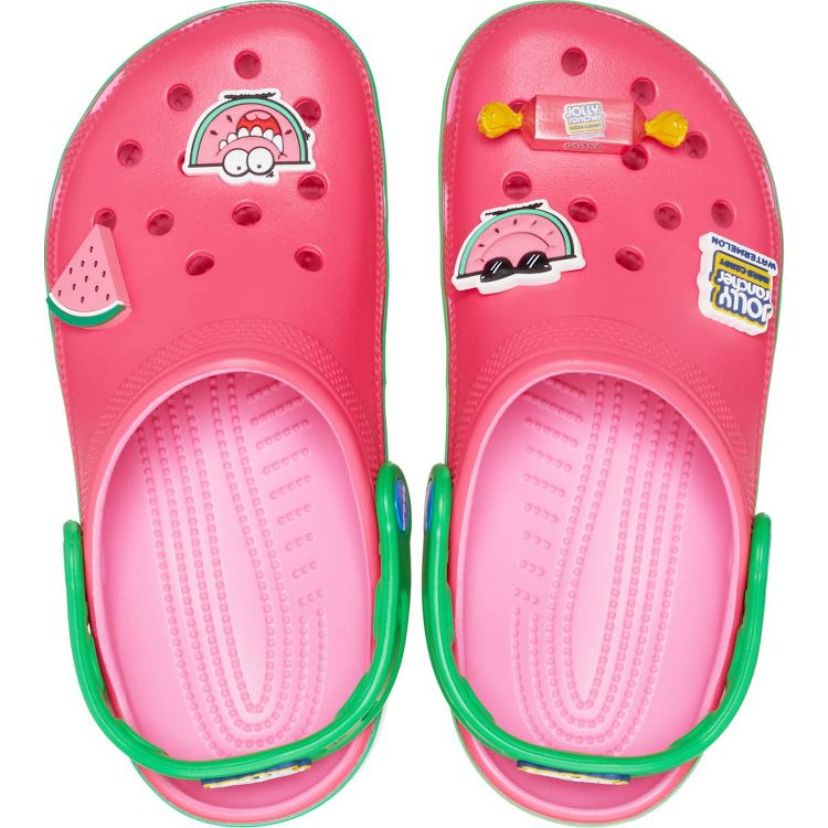 Crocs Adult Jolly Rancher Classic Clogs, Pink Lemonade, W9/M7 : Target