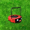 VisioGear Kids Trampoline with Foam Handle, Round Bouncer for Kids, Red, 36"*36"*31" - 3 of 4