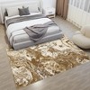 COZONY Washable Abstract Rug, Modern Marble Print Low Pile Carpet for Living Room and Office - 4 of 4