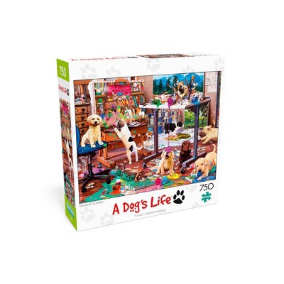 Buffalo Games A Dog's Life: Painting Puppies Jigsaw Puzzle - 750pc