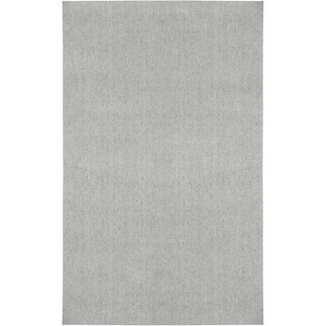 Delara Solid Indoor Outdoor Area Rug, Easy Cleaning, Non Shedding, Hose Washable, Sustainable Recycled Polyester Rug - 1 of 4