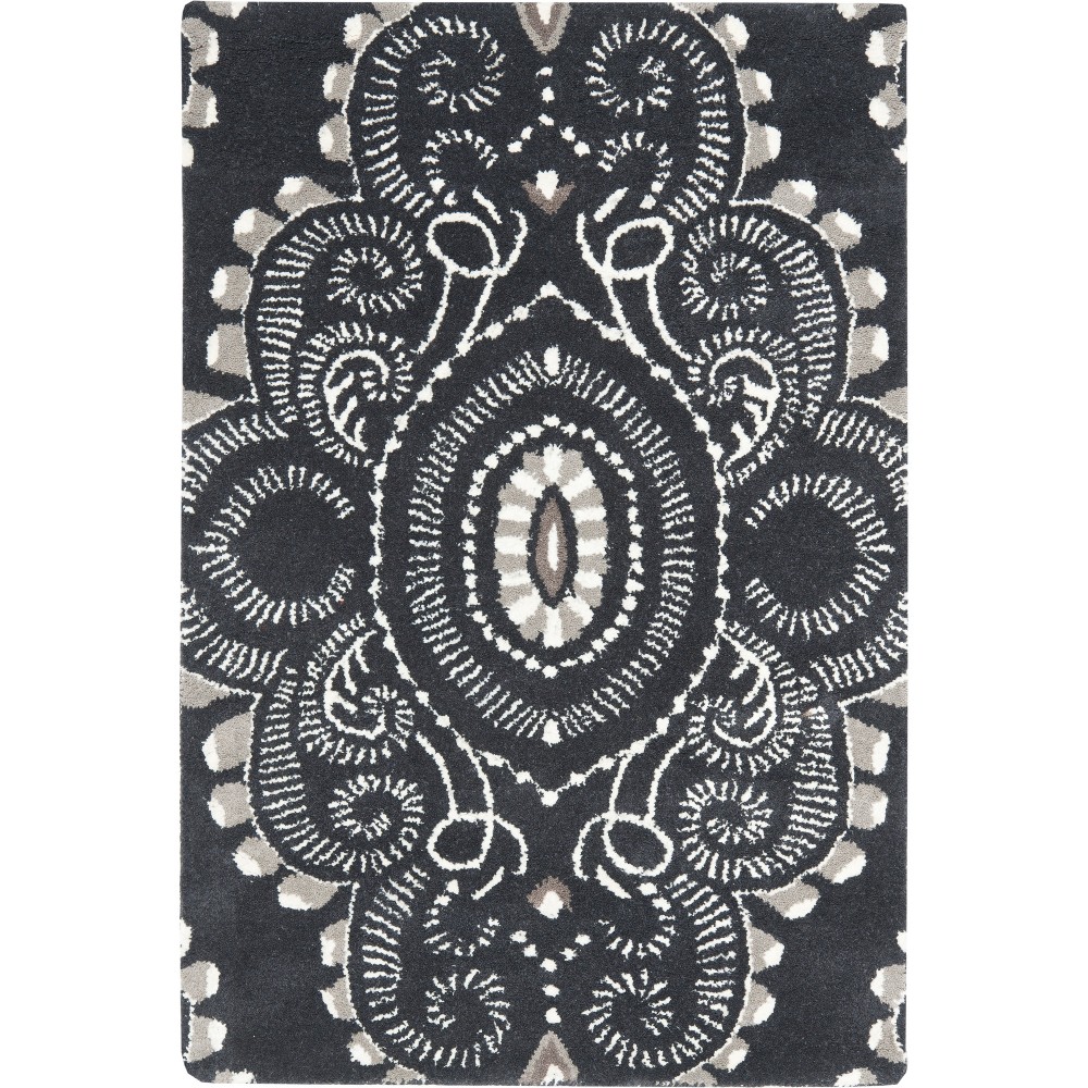  Addison Rug Dark Gray/Ivory