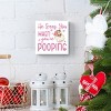 Funny Christmas Bathroom Decor, Pink Christmas Decoration, Funny Gift Decorations for Bathroom - 3 of 4