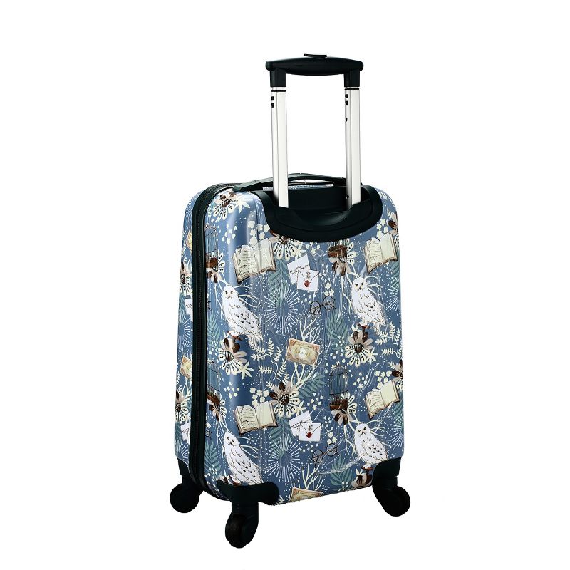 Harry Potter Hedwig 20 Inch Blue Carry-on Luggage with rolling wheels, 4 of 7
