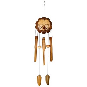 Woodstock Chimes Asli ArtsÃ‚Â® Collection  Lion Bamboo Chime  30'' Wind Chime CLION - 1 of 3