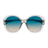 Chloe CH 0081S 003 Womens Butterfly Sunglasses Transparent Pink 55mm - 2 of 3