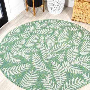 JONATHAN Y Nevis Palm Frond Indoor/Outdoor Area Rug - 1 of 4