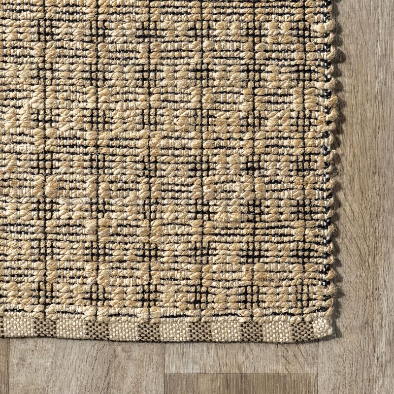 Gillie Casual Striped Jute Blend Area Rug, 6 of 11