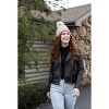 Britt's Knits Cozy Classics Pom Hat Winter Cozy Fur Pom Knit Beanie Hat Skull Cap for Women & Girls - 3 of 3