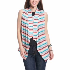 Women's Wo's Serape Printed Vest - Panhandle - 1 of 2