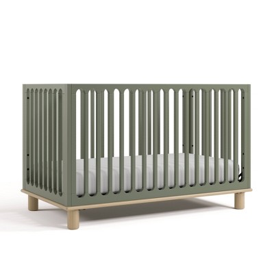 Storkcraft Sicily 3-in-1 Convertible Crib with Toddler Guardrail