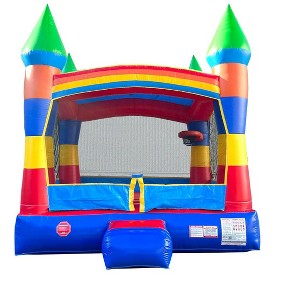 Pogo Bounce House Crossover Kids Inflatable Bounce House with Blower - 1 of 4