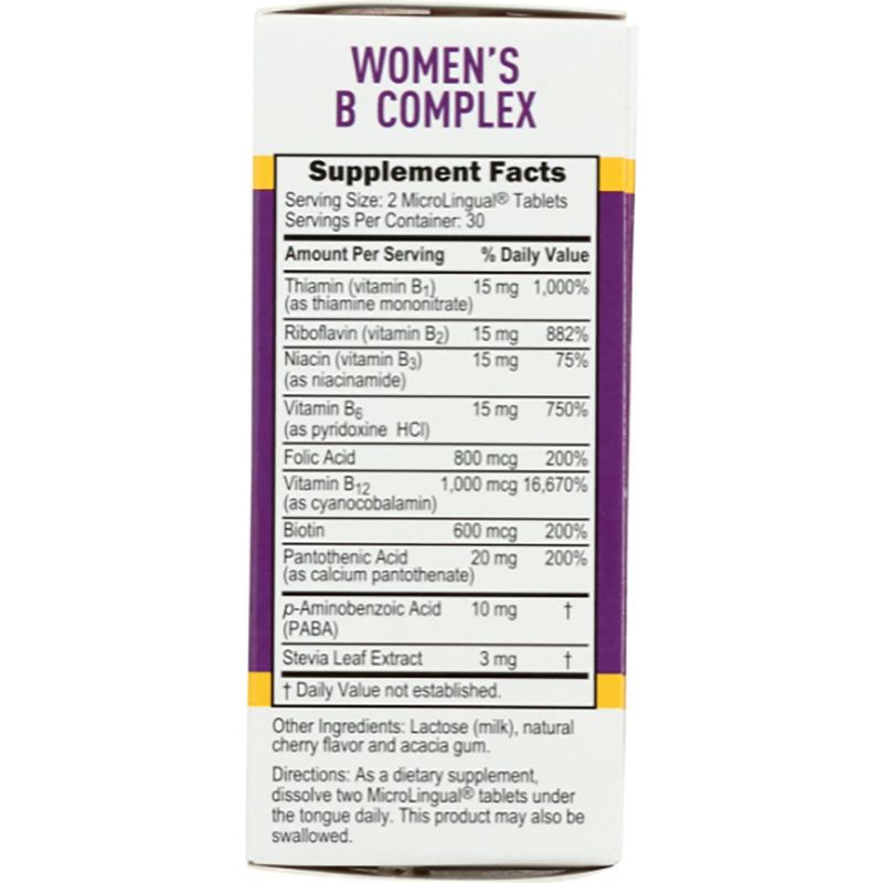 Superior Source Vitamin B Women's B Complex 60 Tablets, 2 of 3