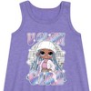 - LOL Surprise! - Winter Dolls Graphic Sleeveless Aline Dress - 2 of 3
