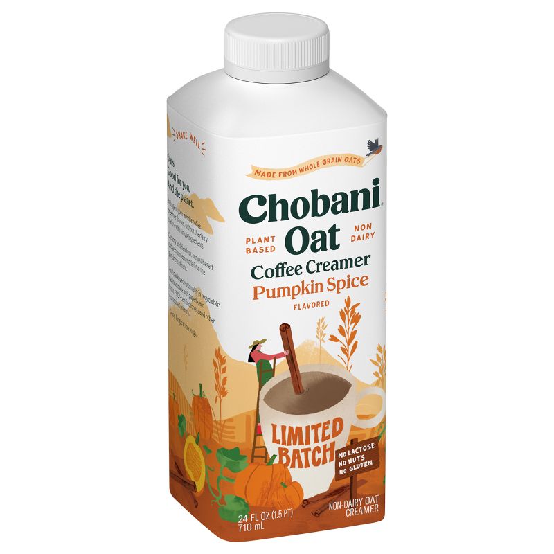 Chobani Oat Pumpkin Spice Coffee Creamer - 24 fl oz, 3 of 11
