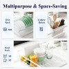 LunaLulinlk Dish Drying Rack- Space-Saving Dish Rack, Dish Racks for Kitchen Counter, Stainless Steel Kitchen Drying Rack with a Cutlery Holder - 4 of 4
