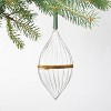 Hinged Glass Christmas Tree Ornament - Hearth & Hand™ with Magnolia - 3 of 4