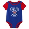 MLB Texas Rangers Infant Boys' 3pk Bodysuit - 4 of 4