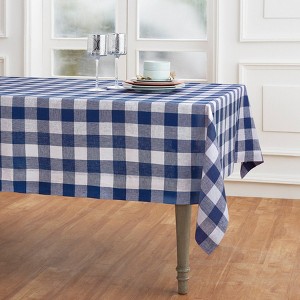 Solino Home Linen Buffalo Check Tablecloth - 1 of 4