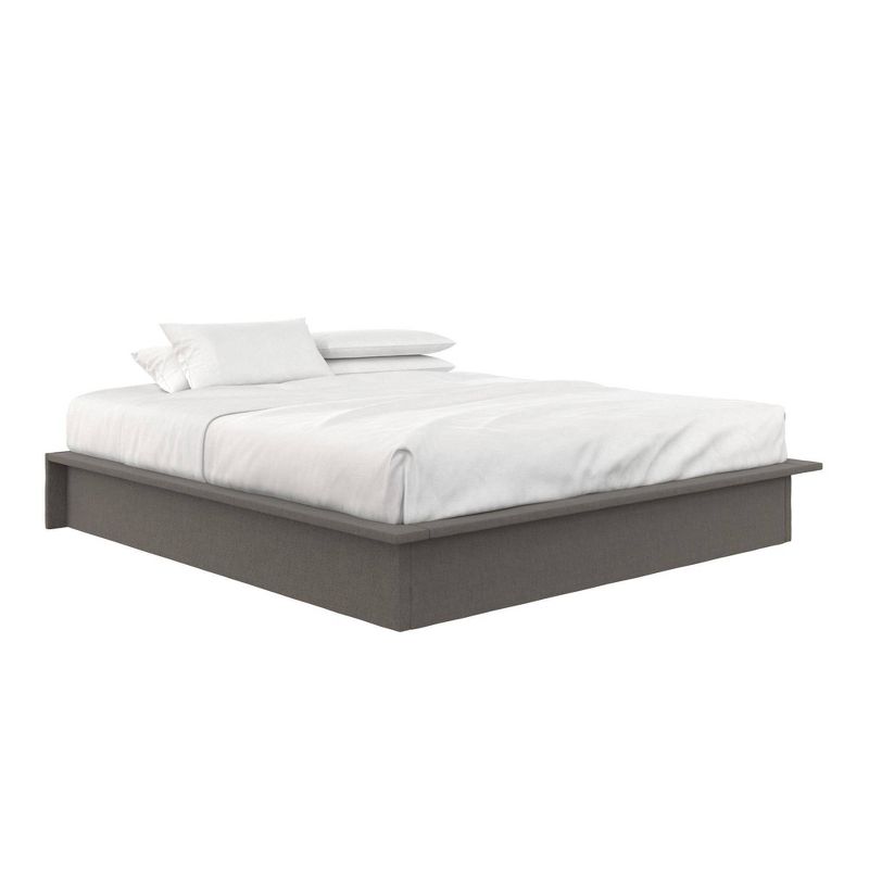 King Milania Faux Leather Upholstered Platform Bed - Room & Joy, 1 of 10