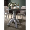 NicBex Round Dining Table for 4 Modern 47.2" Dining Table Round Dining Table with Form Base for Kitchen and Dining Room, White - 2 of 4