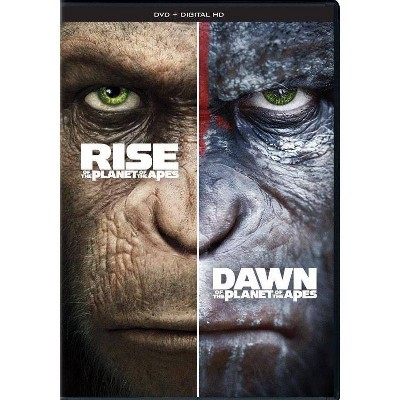 Rise of the Planet of the Apes / Dawn of the Planet of the Apes (DVD)(2017)