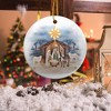 Religious Christmas Ornaments Gifts for Women, Nativity Ornaments Catholic Holiday Decor Christian Gifts Ideas for Women Men - 3 of 4