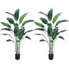 Artificial Bird of Paradise Plant 7FT Fake Palm Tree - 4 of 4