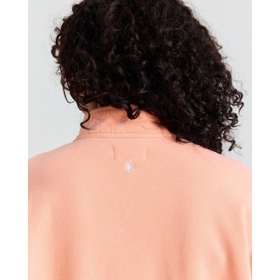 Samii Ryan | Optimism 3/4 Zip Up, Orange, Large, 4