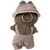 Doll Clothes Superstore Purr-fectly Cute Kitten Overalls with Hat for 17.5 cm Labubu Dolls - 4 of 4