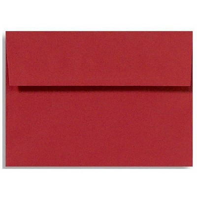 LUX A4 Invitation Envelopes 4 1/4 x 6 1/4 1000/Box Ruby Red LUX-4872-181000
