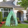 Costway 5.5'x 5.5'x 6' Portable Mini Garden Greenhouse with Window & Roll-up Zippered Door - 2 of 4