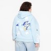 Women's Bluey Zip-Up Graphic Hoodie Sweatshirt - Blue - 2 of 3