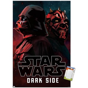 Trends International Star Wars: Saga - Vader and Maul Dark Side Unframed Wall Poster Prints - 1 of 4
