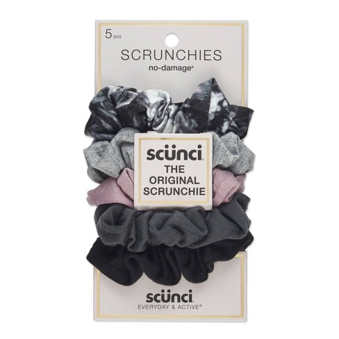 scunci Everyday & Active No Damage Scrunchies - 5pk - image 1 of 3