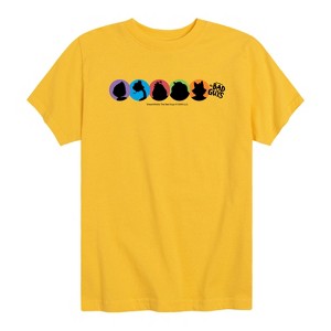 Boys' - The Bad Guys - Mr. Wolf and Friends Silhouettes Short Sleeve Graphic T-Shirt - 1 of 4