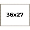 PosterPalooza | Classic Modern Silver Picture Frame - UV Acrylic, Backing Board, Hanging Hardware Included - 2 of 4