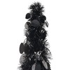 vidaXL Pop-up Artificial Christmas Tree Black 4 ft PET - 2 of 4