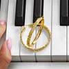 Ross-Simons 18kt Yellow Gold Over Sterling Silver Extra Large Byzantine Hoop Earrings - 3 of 4