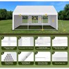 13x20 FT Party Tent Heavy Duty Wedding Canopy with White Large Roof - 3 of 4