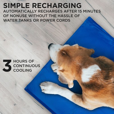 Blue Self-Cooling Gel Pet Mat for Dogs and Cats