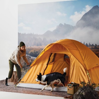 4 Person Dome Camping Tent Rust - Embark&#8482;