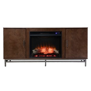 Dibbonly Electric Fireplace with Media Storage - SEI - 1 of 4