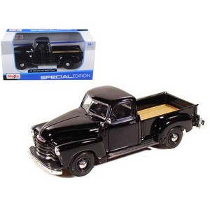1950 Chevrolet 3100 Pickup Truck Black 1/25 Diecast Model Car by Maisto - 1 of 3