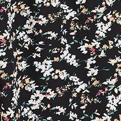 black floral black