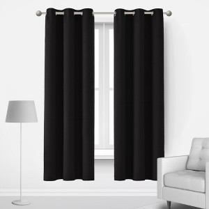 Deconovo Grommet Blackout Curtains, 2 Panels, OEKO-TEX Certified - 1 of 4