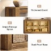 Tribesigns 55.12"Farmhouse Console Table, Rectangular Sofa Table Behind The Couch with Storage, for Hallway, Entrance, Living Room, Rustic Brown - 4 of 4