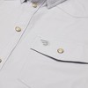 Burlebo Men's Performance Western Short Sleeve Pearl Snap Button Up Shirt - 4 of 4