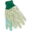 Best Garden  Women's 1 Size Fits All Canvas Garden Glove with Knit Cuff 726052 - 2 of 4